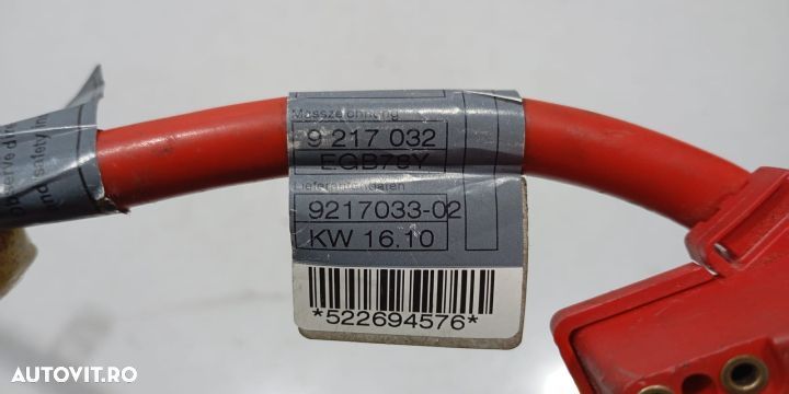 Cablu alimentare borna baterie plus 9217033-02 BMW Seria 7 F01/F02 [f - 2