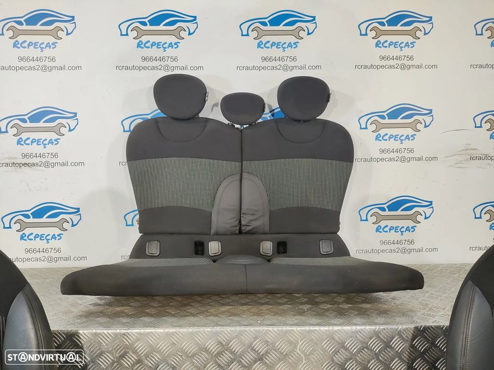 BANCO BANCOS ORIGINAIS MINI COOPER R55 CLUBMAN PELE TECIDO AIRBAG - 5