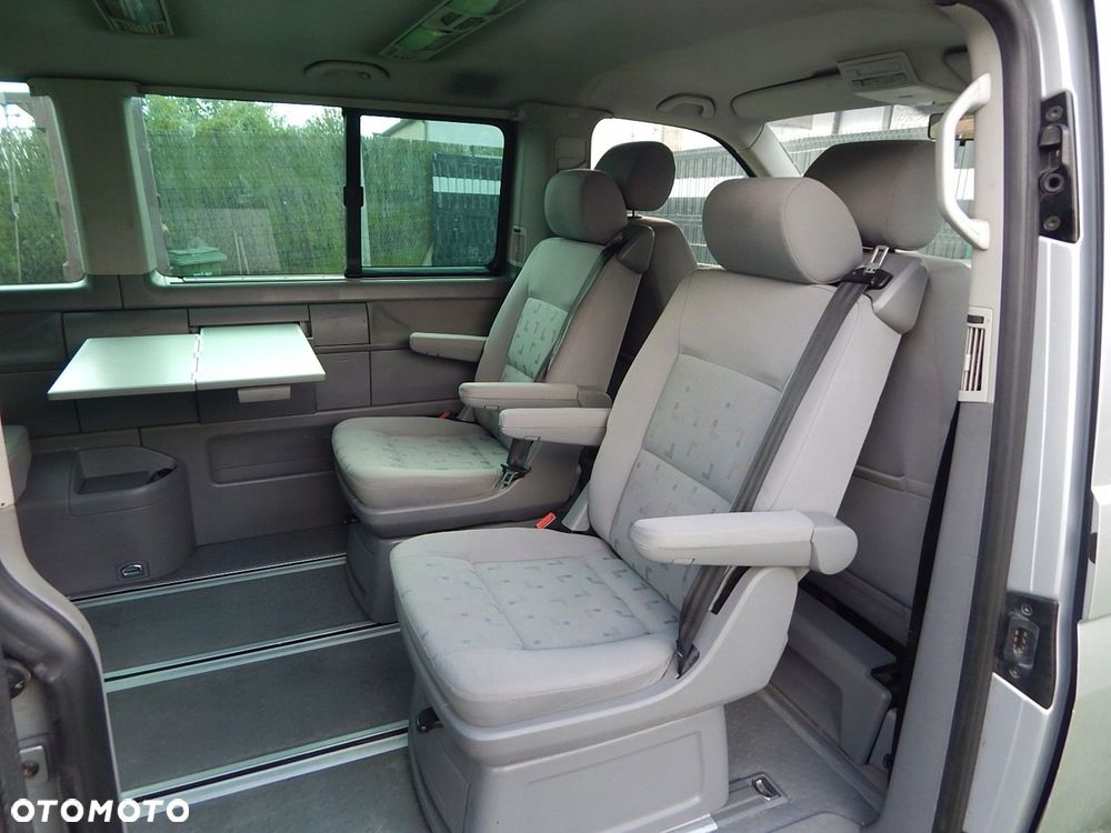 vw t5 multivan środek wnętrze fotel podłoga szyny tapicerka 1-drzwi komplet - 6