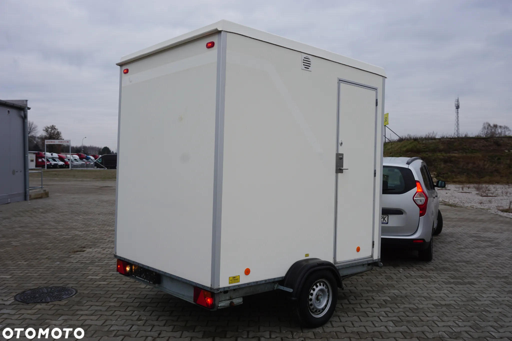 Inny Scanvogn 600 Przyczepa socjalna, toaleta mobilna 750kg - 2