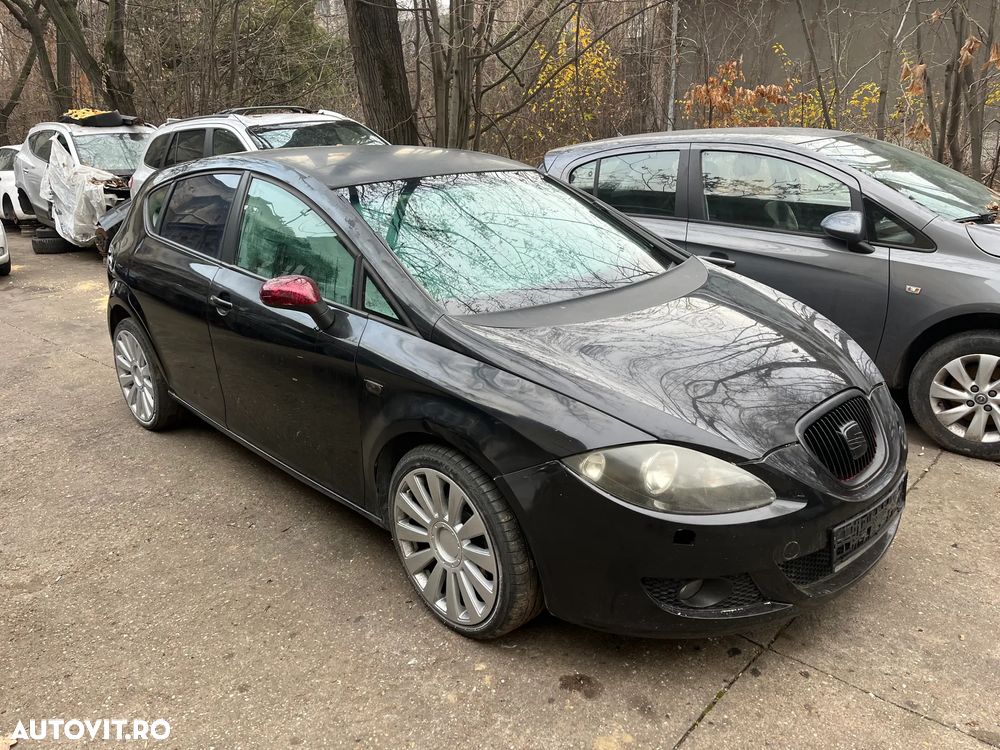 Dezmembrez Seat Leon 2007 negru BXE 1,9 TDI cod BXE 77KW