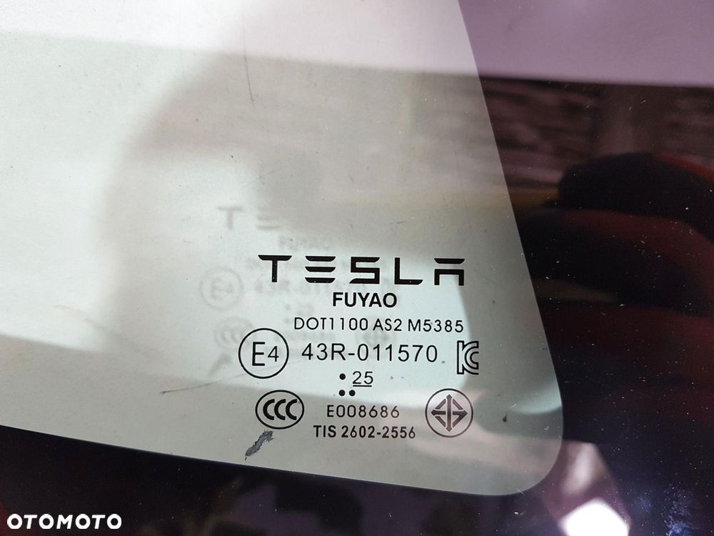 TESLA 3 HIGHLAND HL 23- SZYBA KAROSERYJNA TYŁ TYLNA PRAWA 1915484-40-C ORYG - 3