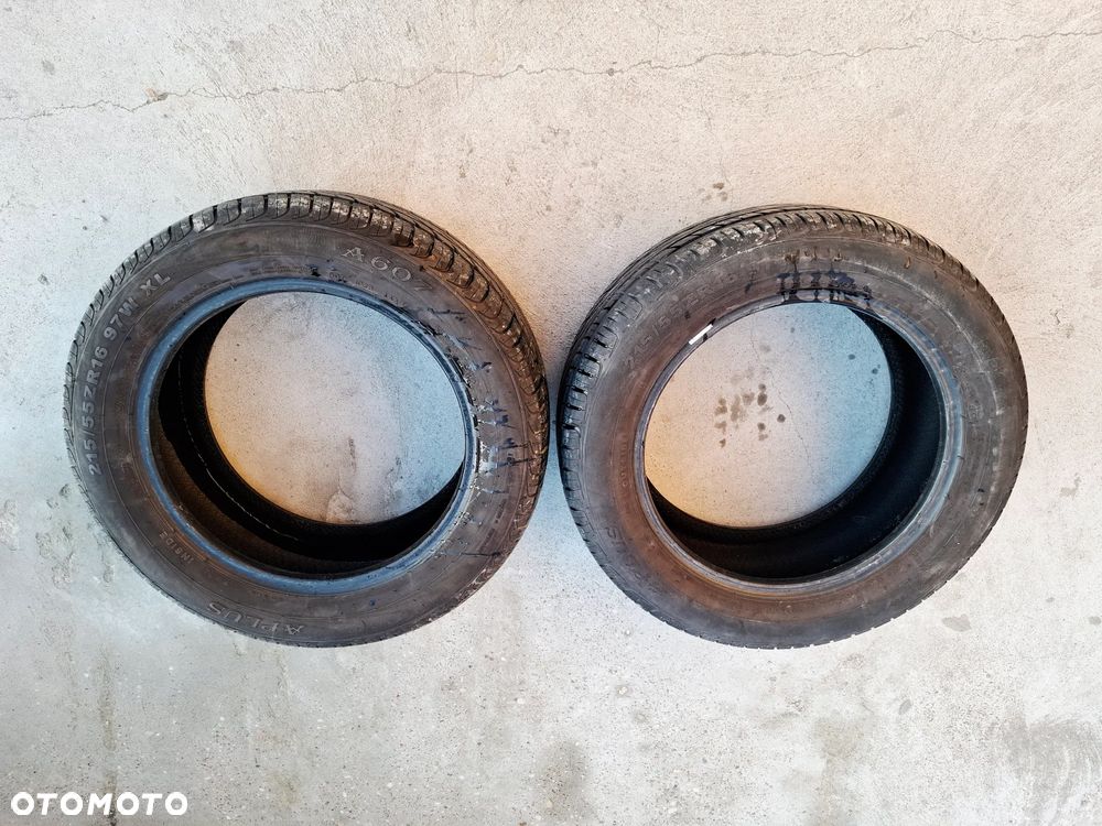Opony 2szt. Opona Letnie Aplus 6mm 21r 215/55/16 R6 - 10