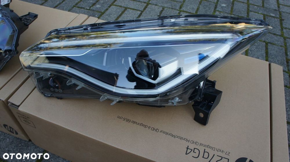 ZESTAW PRZÓD MASKA PRZEDNI BŁOTNIK PRZEDNIA LAMPA RENAULT ZOE LIFT - 24