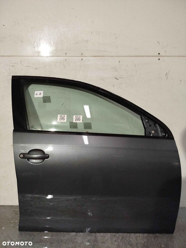 + DRZWI PRZÓD PRZEDNIE PRAWE VW VOLKSWAGEN GOLF 5 V KOMBI VARIANT JETTA LA7T SZARE GRAFITOWE - 1