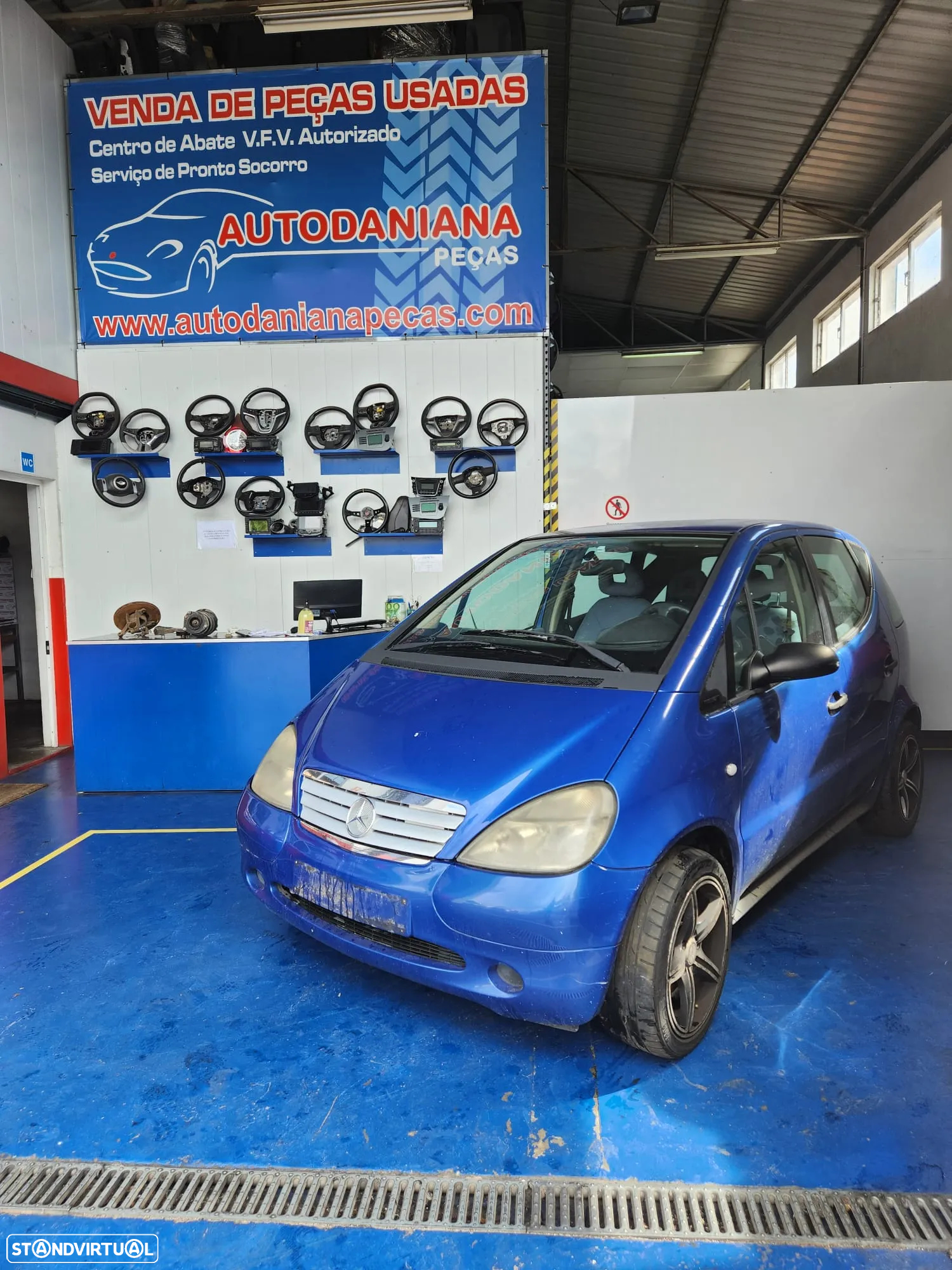 Mercedes-Benz A160 1.6 gasolina de 1998 ás peças - 4