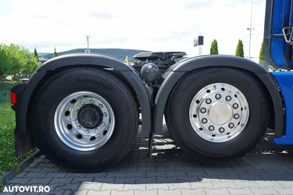 Scania S 580 / V8 / 6x2 / PUSHER / RETARDER / I-PARK COOL / FULL AIRMATIC / JANTE ALIAJ / EURO 6 / - 23