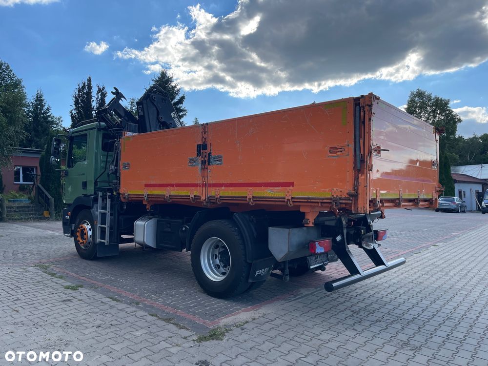 MAN TGM 18.290/HDS HIAB 122DS-3 DUO/WYWROTKA 3-STRONNA/SKŁADANY W Z - 6
