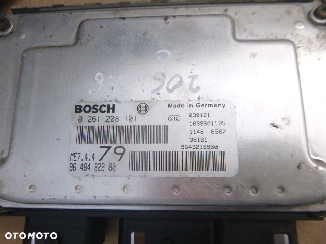 ZESTAW STARTOWY PEUGEOT 206 1.6 16V 0261208101 - 3