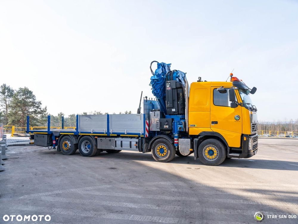 Volvo FH 400 8x2 HIAB 600E-7 FLY JIB HDS Żuraw - 9