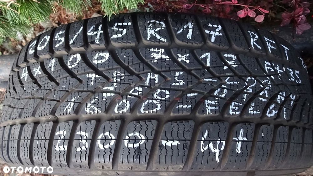 Koła zimowe 17 4x100 Hyundai KIA Mazda Suzuki ET35 205/45R17 RFT 7Jx17 - 4