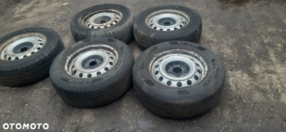Koła 5 sztuk FIAT SCUDO JUMPY EXPERT 2 II KOŁO FELGA STALOWA 15 CALI Opony 6.5J ET38 5x108 PS615002 - 2
