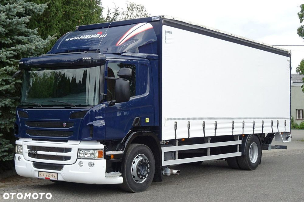 Scania P250 Euro 6 Firanka winda klapa poduszki sprowadzony - 18