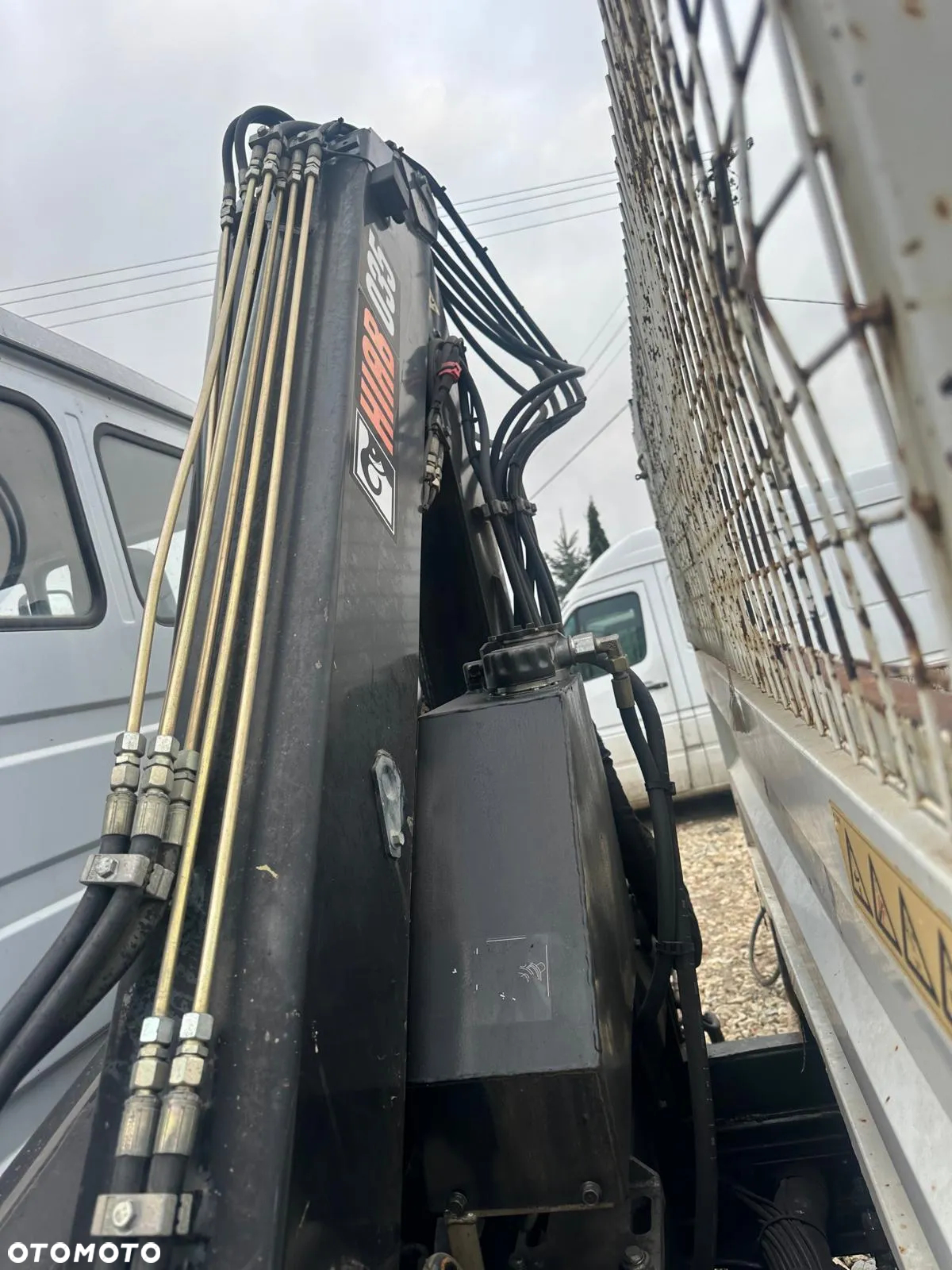 Mercedes-Benz Wywrotka Wywrot Kiper Mercedes Vario 814D HDS HIAB 035-2 - 11