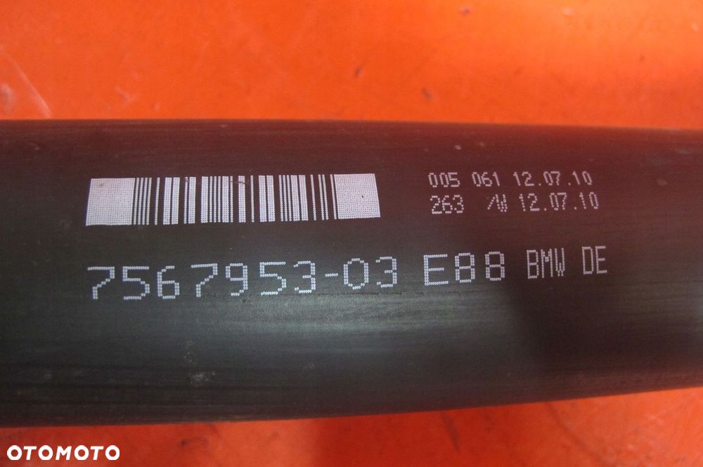 BMW 1 I E87 E81 E82 2.0 D N47D20 WAŁ NAPĘDOWY 7567953 - 8