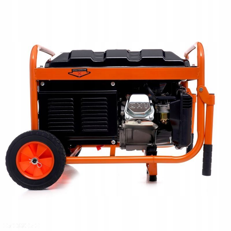 AGREGAT PRĄDOTWÓRCZY GENERATOR 5200W 2x230V AVR MIEDŻ STOJAN E START KD162 - 8