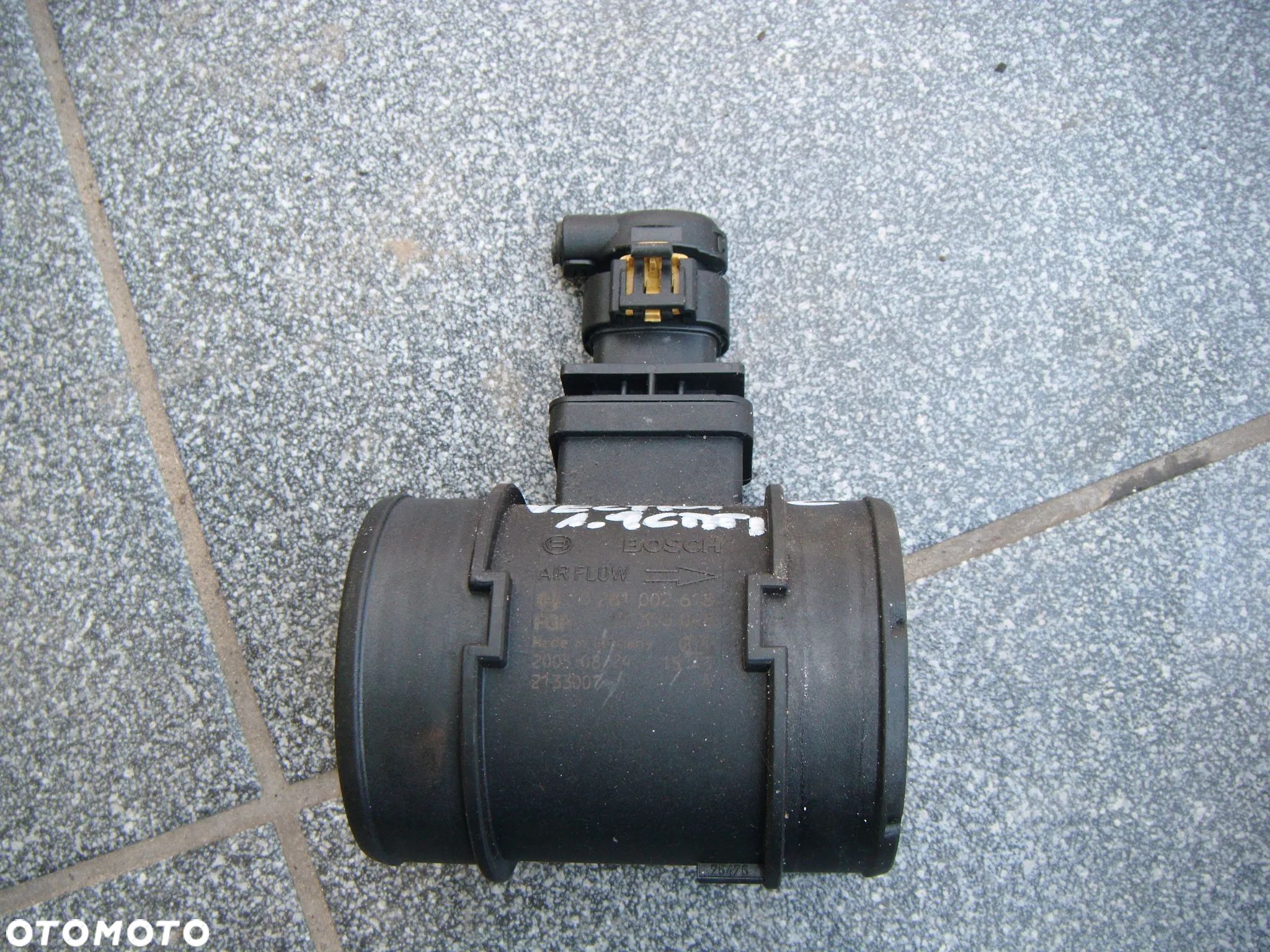 opel vectra c 05r 1.9 cdti przepływomierz 55350048 - 1