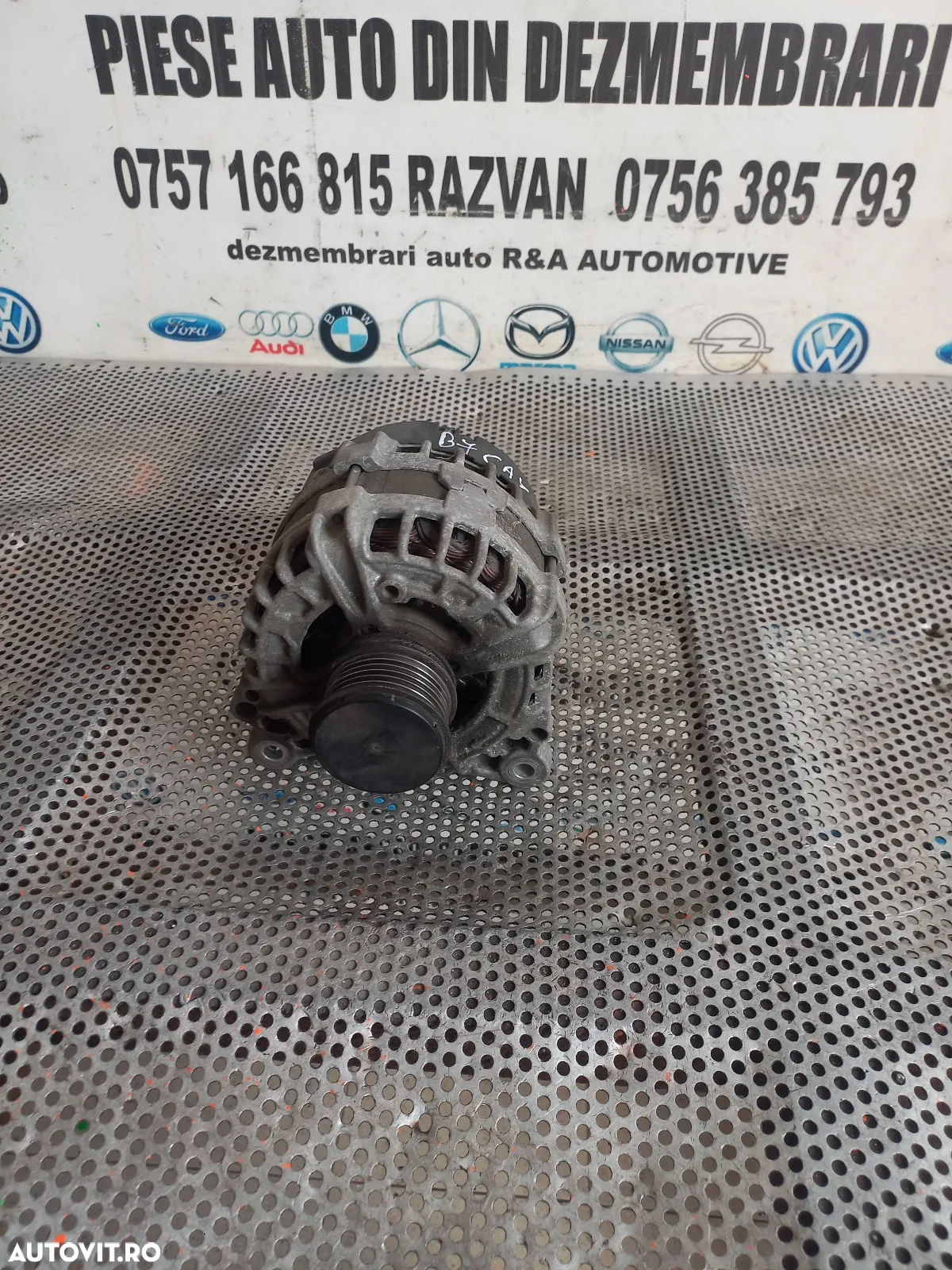 Alternator Vw Seat Skoda Audi 1.6 Tdi Motor CAY Cod 03LE Golf 6 Passat B7 A3 Octavia Etc - Dezmembr - 5