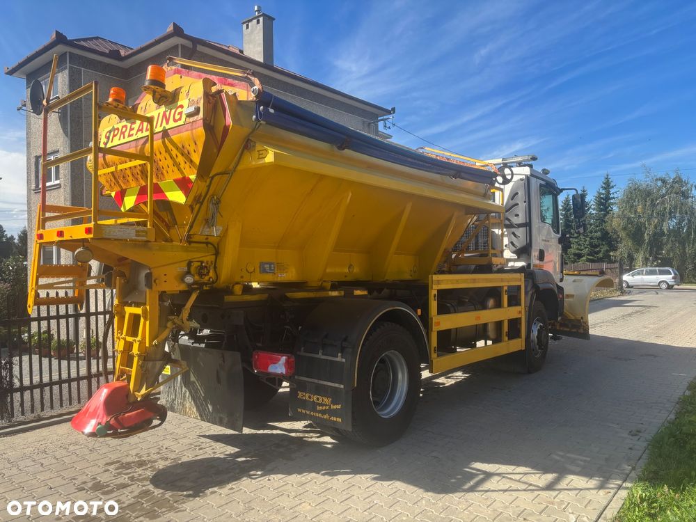 MAN TGM 18.290 4X4BB Piaskarka solarka pług - 7