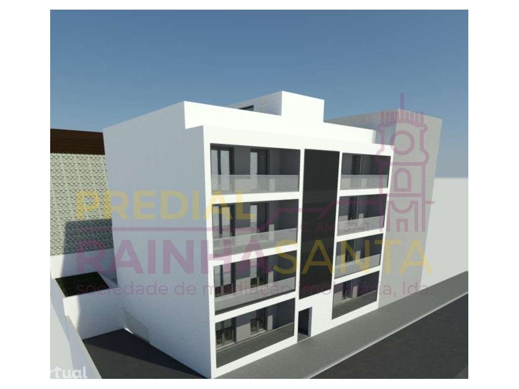 Apartamento T2 Novo com Suíte, Terraço e Garagem - Zona da Solum - Grande imagem: 5/7