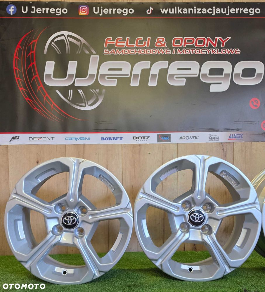 Nowe alufelgi TOYOTA 15x4x100 - Aygo, IQ, Yaris - 4