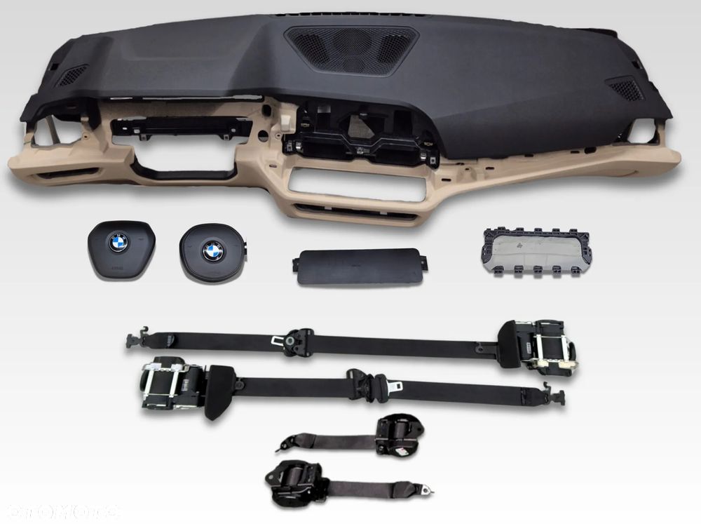 BMW G20 DESKA BEŻ PODUSZKI PASY AIRBAG - 1