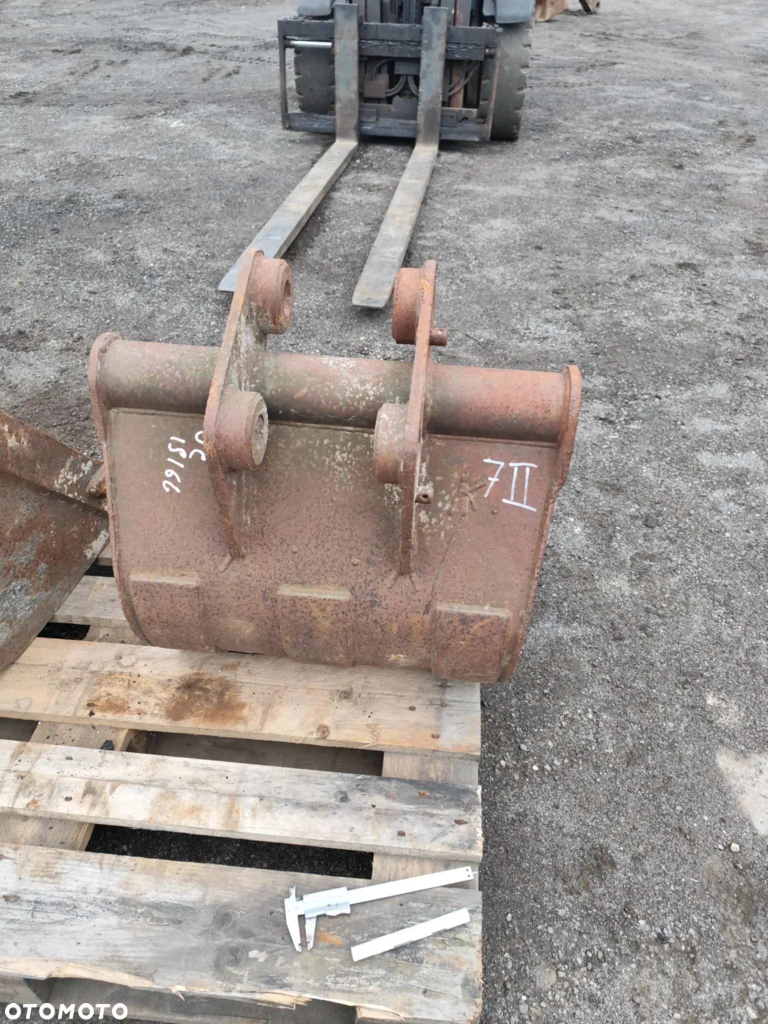 Łyżka do koparki minikoparki 60cm fi40 - 5