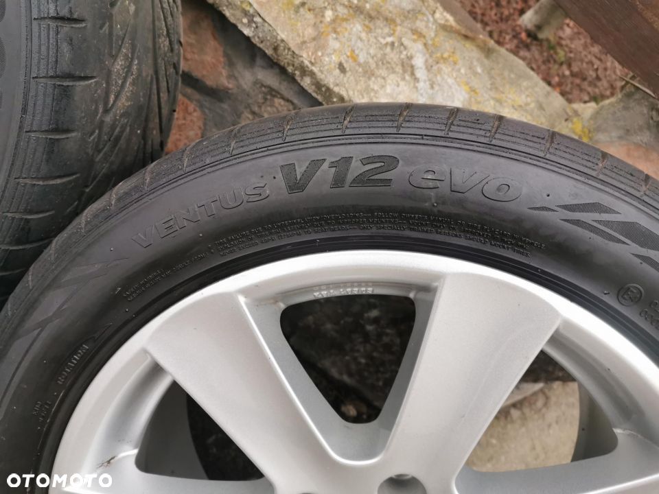 Felgi Aluminiowe 17' BORBET 46787 CN 5X120 ET 35 OPONY HANKOOK VENTUS V12 EVO 225/50ZR17 - 8