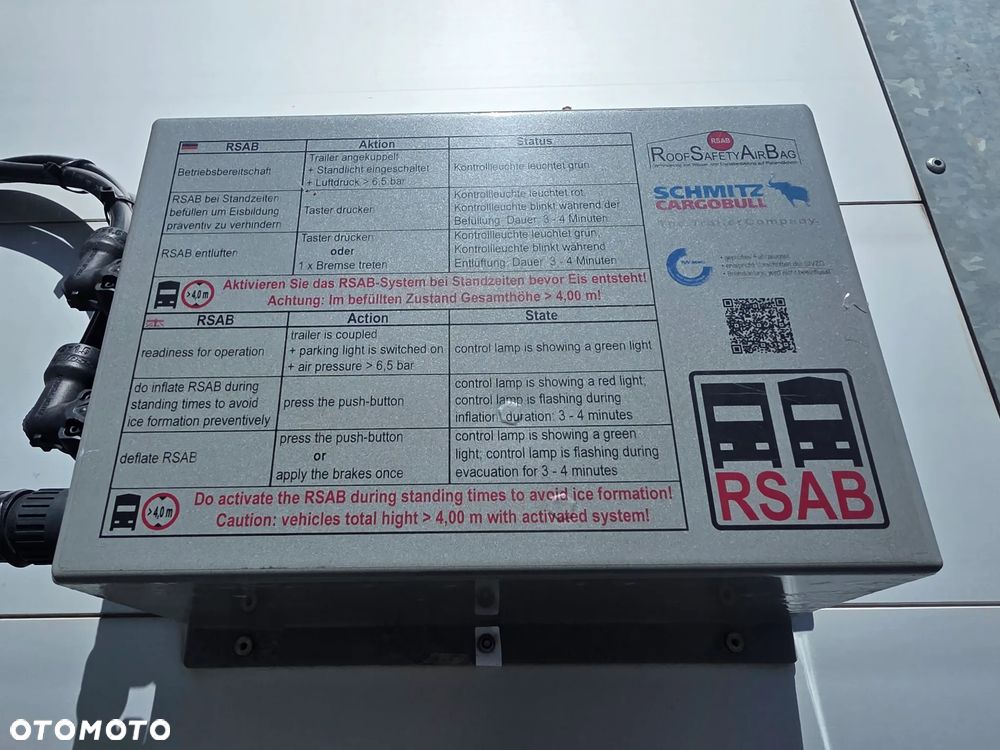 Schmitz Cargobull Firanka Dach Podnoszony Oś Podnoszona 2,80 Wysoka SUPER STAN JAK NOWA ! ! ! - 8