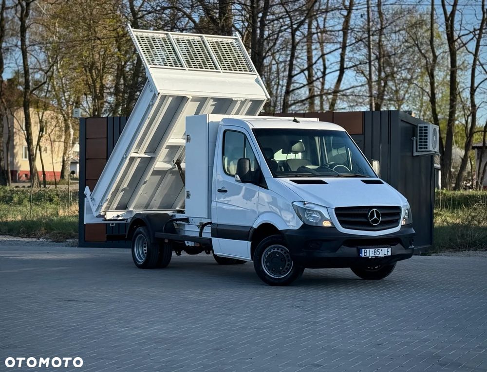 Mercedes-Benz Sprinter 516 CDI / Wywrotka JPM / 2.143cm3 OM651 163KM / 2018 Rok Produkcji / 194.262KM Przebieg / Bliźniaki Podwójne Koła / ZAREJESTROWANY W PL - 1