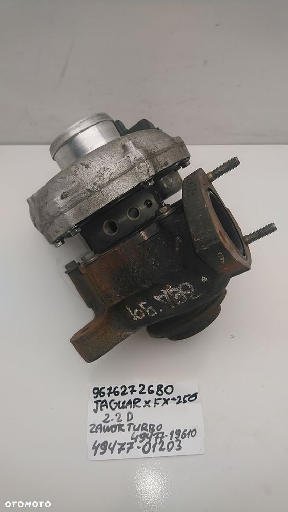 TURBINA 2.2 D 150KM 152KM 160KM 163KM 190KM 200KM XF X250 9676272680 49477-01203 - 5