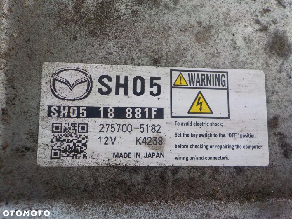 6 GJ CX-5 2.2 14r 175KM SH01 SHY1 sterownik komputer silnika SH0518881F - 15