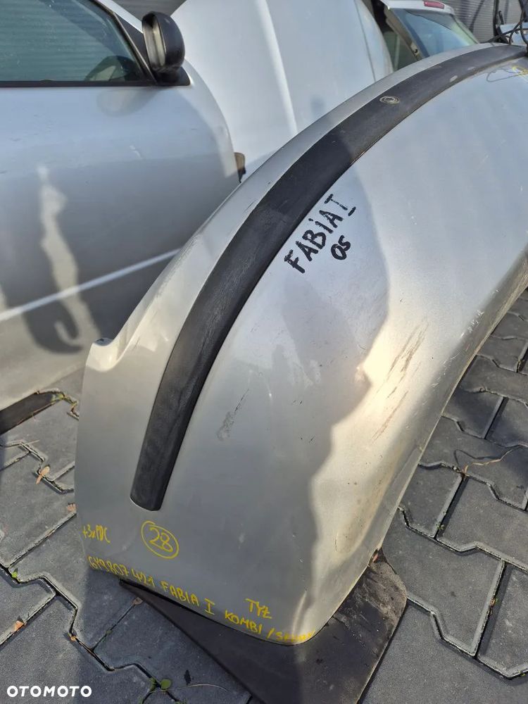 SKODA FABIA I DRZWI / MASKA / KLAPA / ZDERZAK - 27