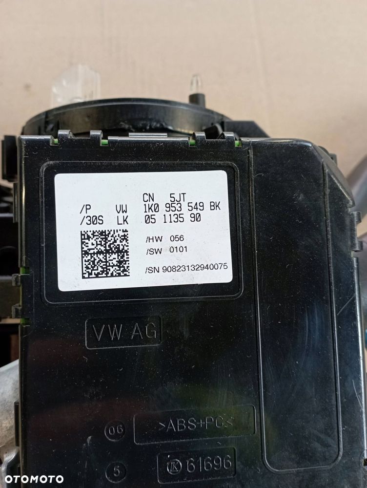 SEAT ALTEA XL MANETKI PAJĄK CZYJNIK KĄTA SKRĘTU STACYJKA EUROPA 1K0953503DP - 6