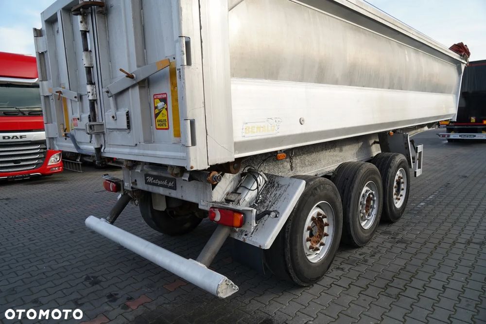 Benalu WYWROTKA / 23 m3 / ALUMINIOWA / OŚ PODNOSZONA / WAGA: 5 000 KG / - 13