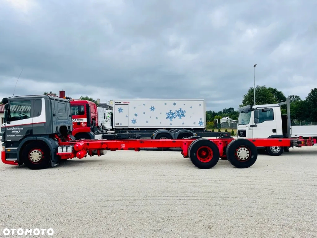 Scania Scania P R 270 6x2 oś skrętna podwieszana / podwozie / rama do zabudowy / - 7