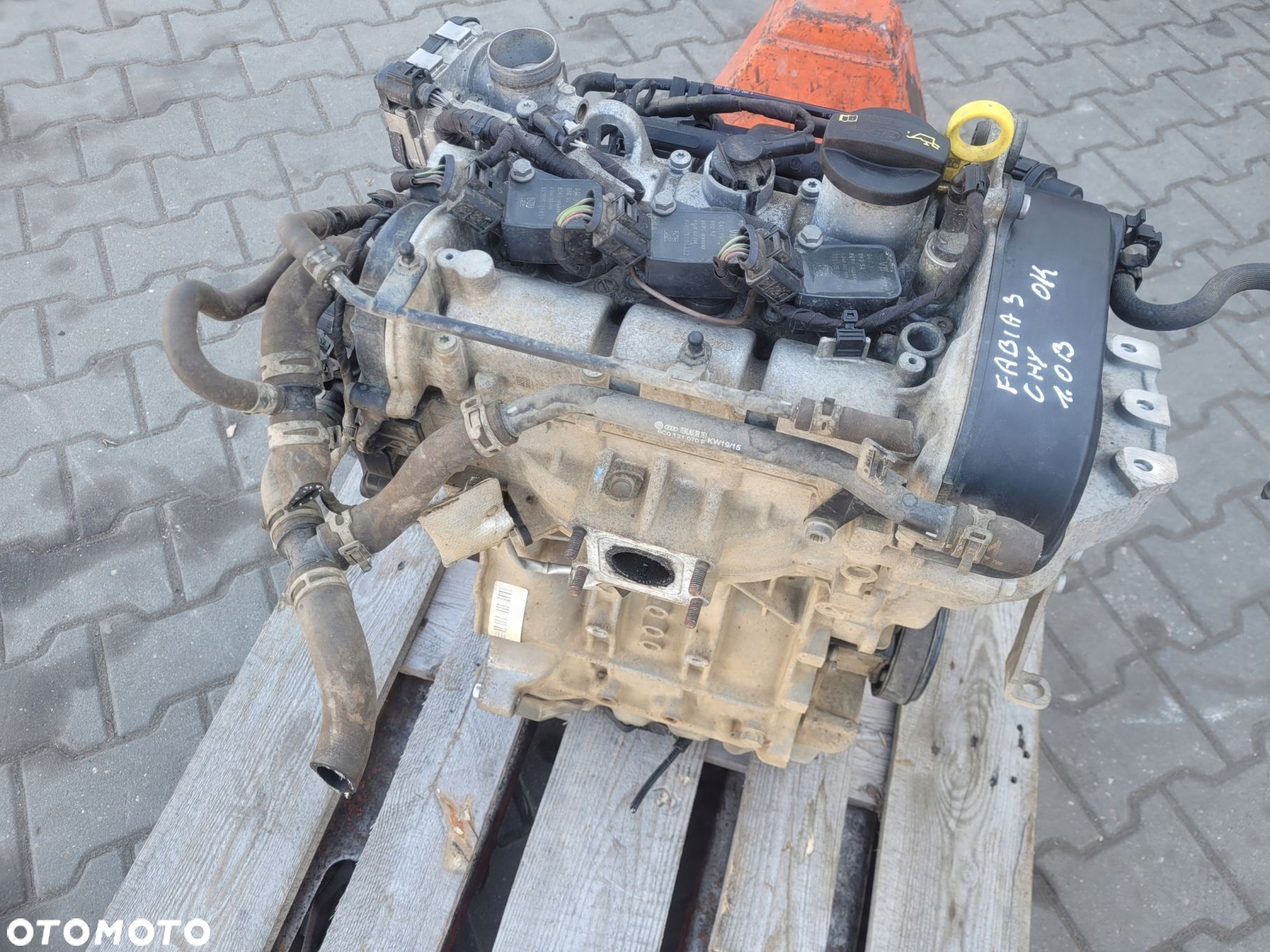 SILNIK 1.0 MPI CHY UP MII CITYGO 77 TYŚ KOMPLETNY - 2