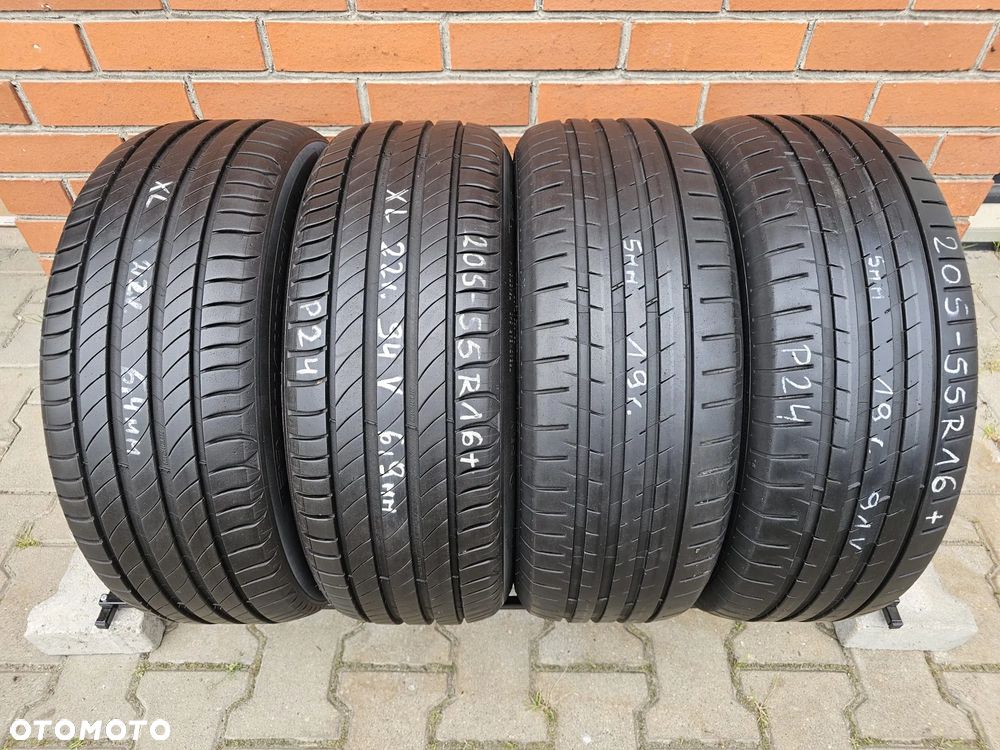 (P24) 205/55R16 94V 91V 6,8-5,3mm 22r 19r / Michelin Primacy 4 / Vredestein Sportrac 5