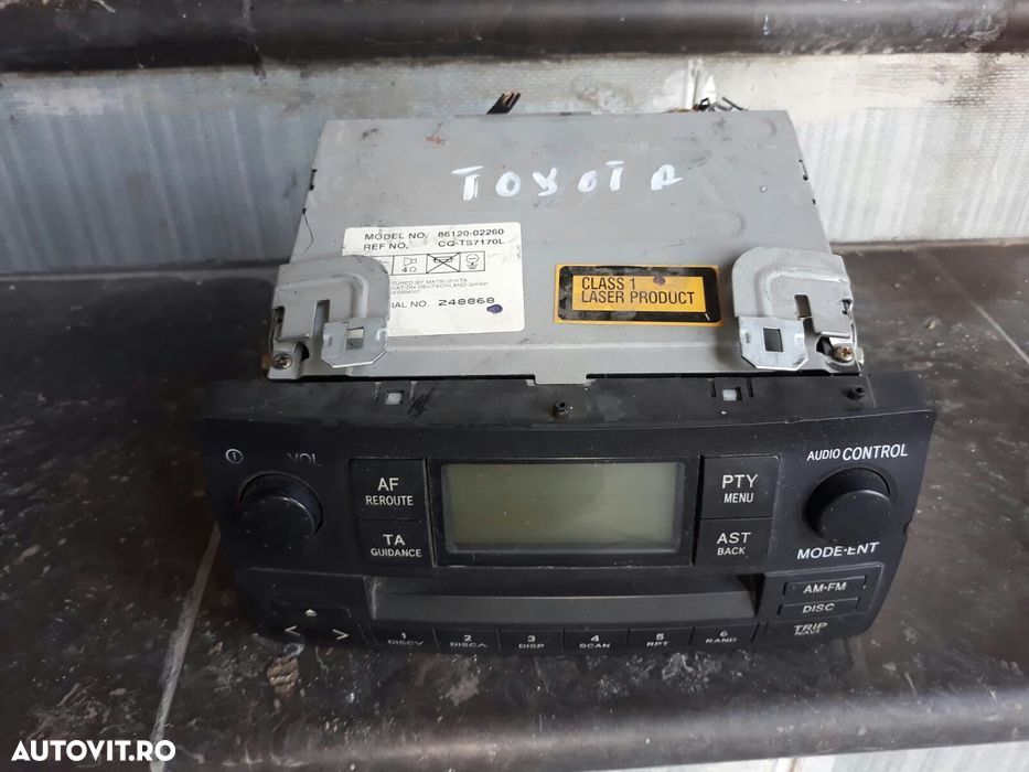 Radio Cd Vw Pasat, Skoda Octavia2,Toyota corola - 4