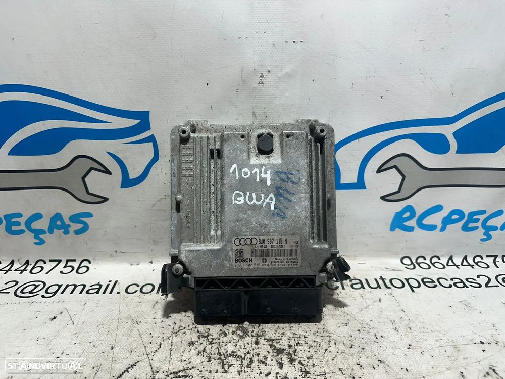 .Centralina Motor Bosch VW VAG Audi 2.0 TFSI BWA 8J0 907 115 N / 0 261 S02 519