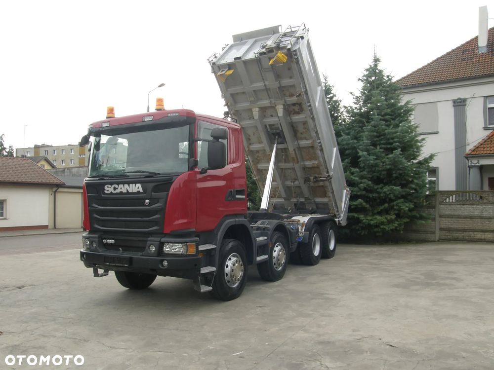 Scania G450 2015 402000km BORDMATIC wywrotka z Niemiec