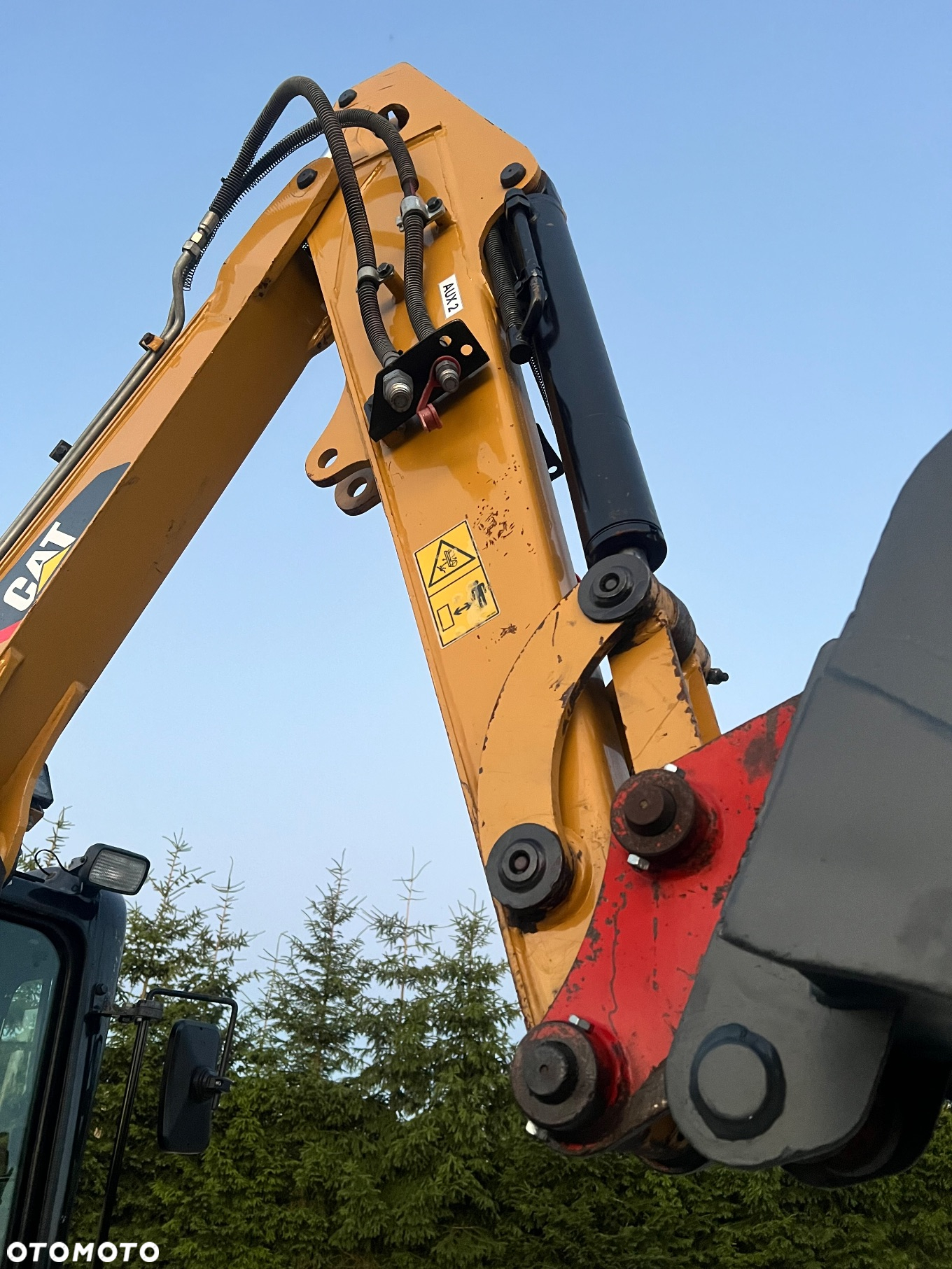 Caterpillar MINIKOPARKA CAT 303.5 E CR 2019r Catepillar 304 303 305 302,7 Bobcat e34 35 26 3x łyżka wiertnica grabie koparka mini gąsienicowa 3,5tony - 27
