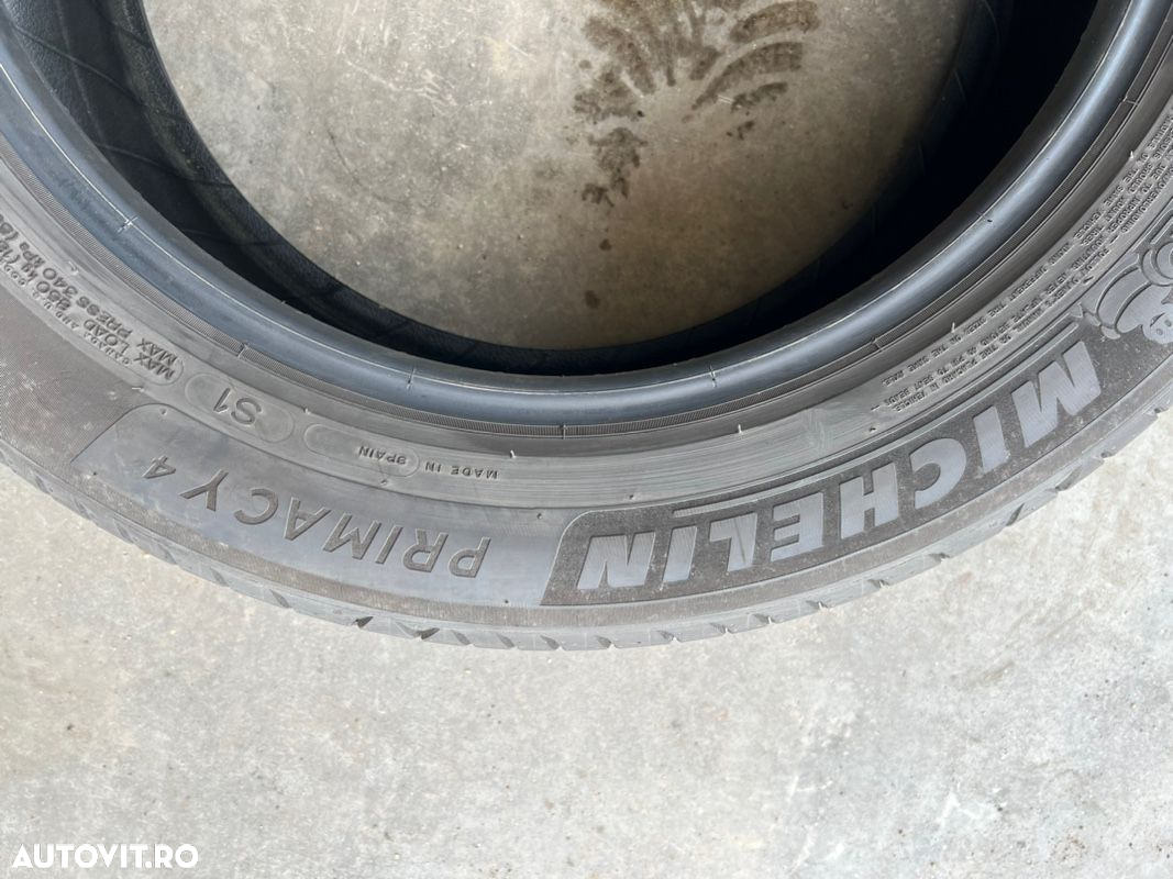 vând 4 anvelope 225/55/18 Michelin de vară ca noi - 6