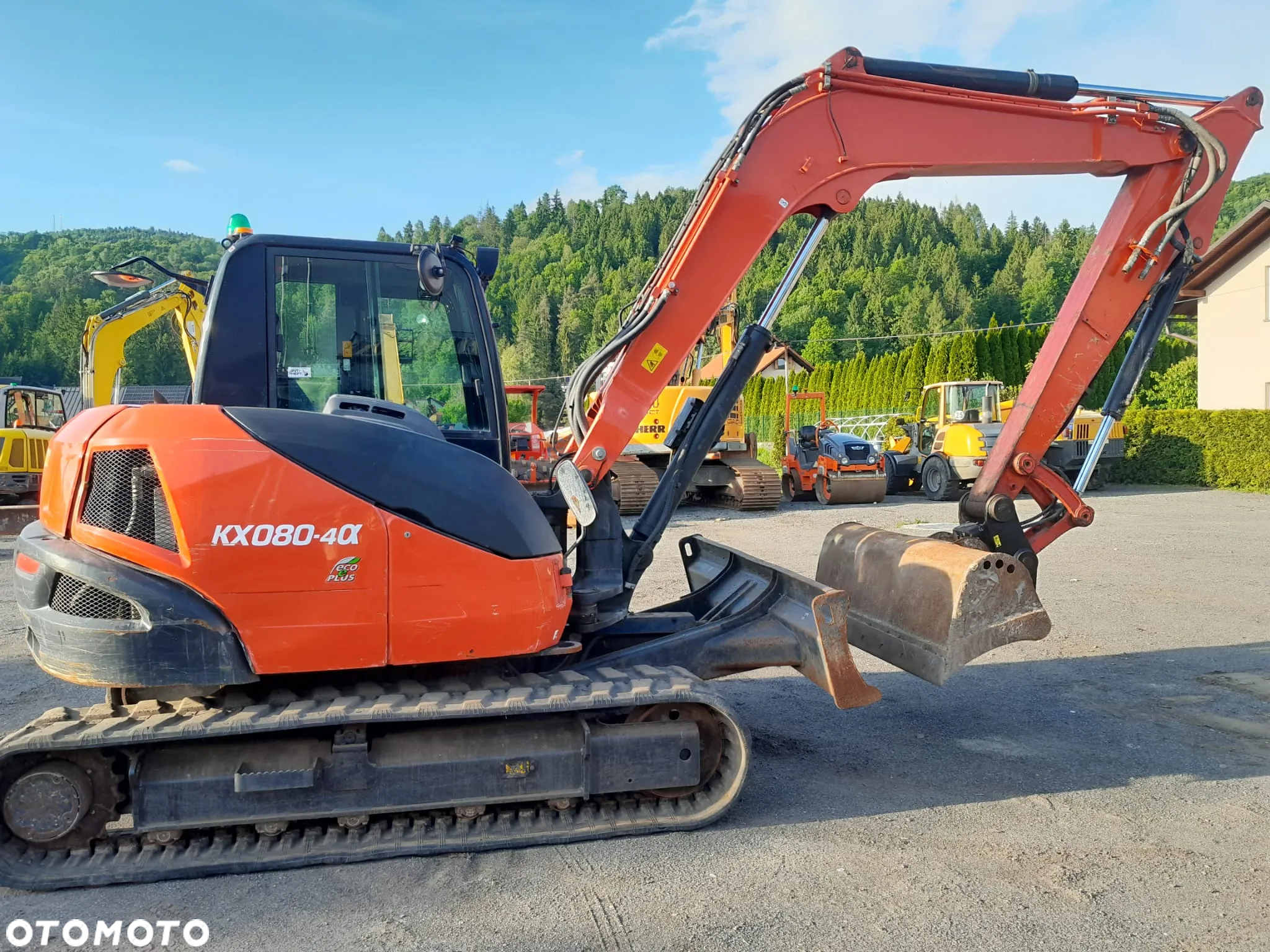 Kubota Mini koparka Kubota KX080-4, 2019 rok - 10