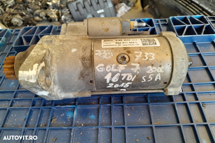 Electromotor 02Z911024L Volkswagen VW Golf 7 [2012 - 2017] Variant wa - 5