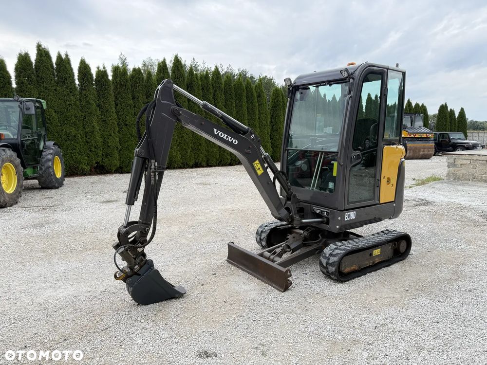 Volvo EC18D EC 18 D / Z NIEMIEC / PIĘKNA / POWERTILT / 2017 ROK / ORYGINAŁ / 15 16 17 20 22 301.6 301.8 VIO PC KX 018 19C 16C 18-3 - 5
