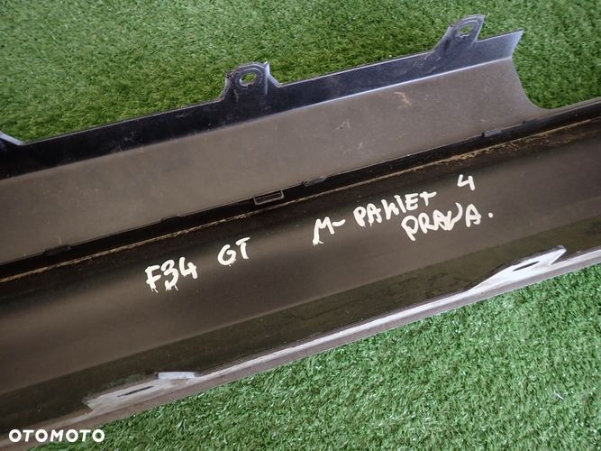 BMW F34 GT M-PAKIET listwa progowa prawa 51778054540 - 9