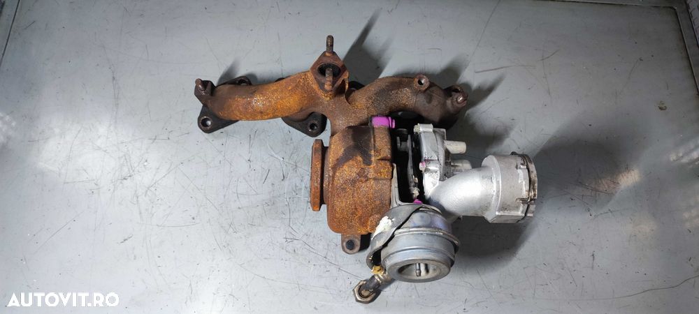 Turbo volkswagen vw golf touran passat 2.0 tdi 140cp BKP BKD AZV 2 axe - 2