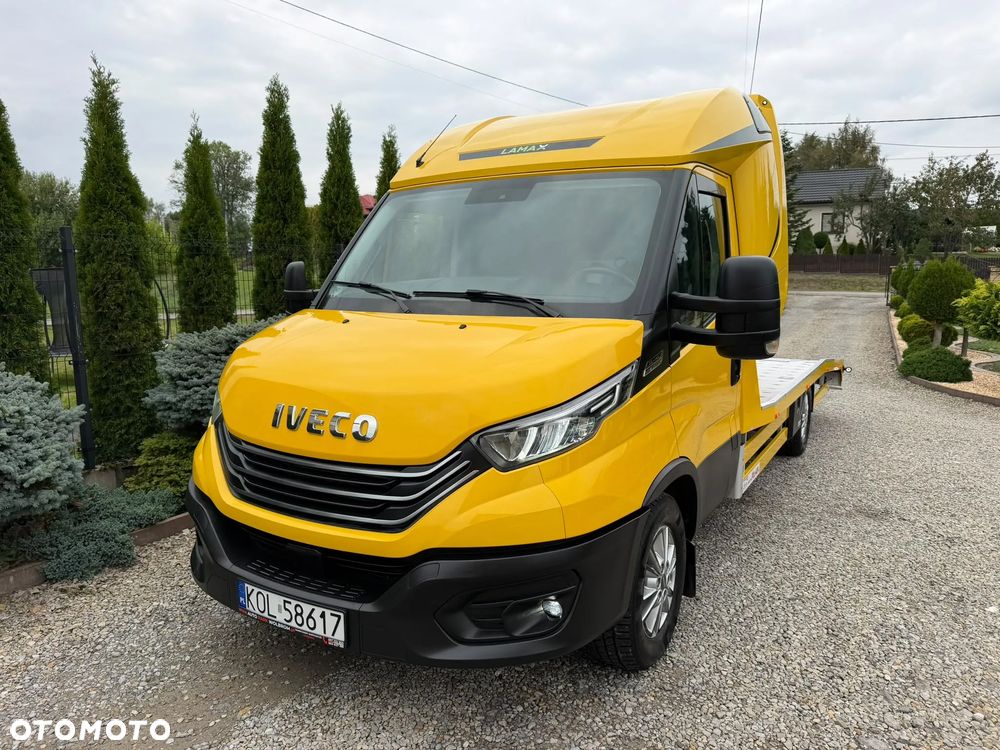 Iveco Daily 35S18 Salon Polska FULL LED Autolaweta Laweta Pomoc drogowa Bezwypadkowa - 2