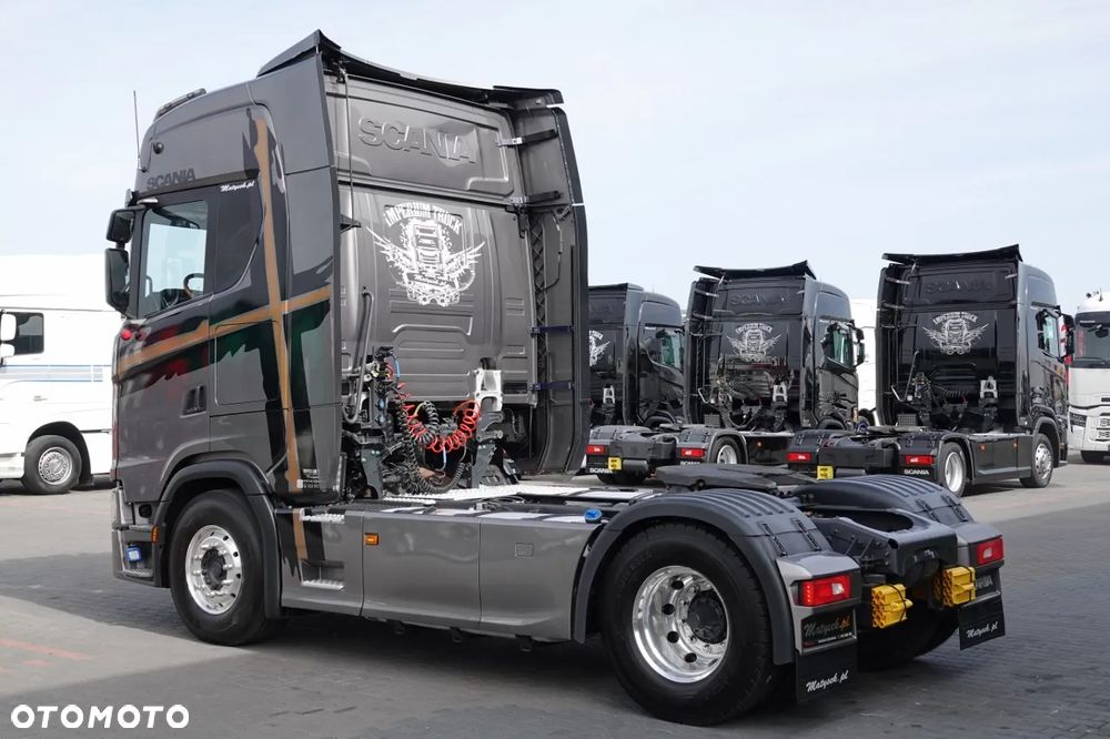 Scania S 500 / RETARDER / KLIMA POSTOJOWA / ALUFELGI / SKÓRY / OPONY 100% / ZBIORNIKI 1 400 L - 7